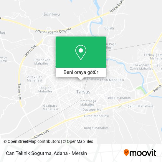 Can Teknik Soğutma harita