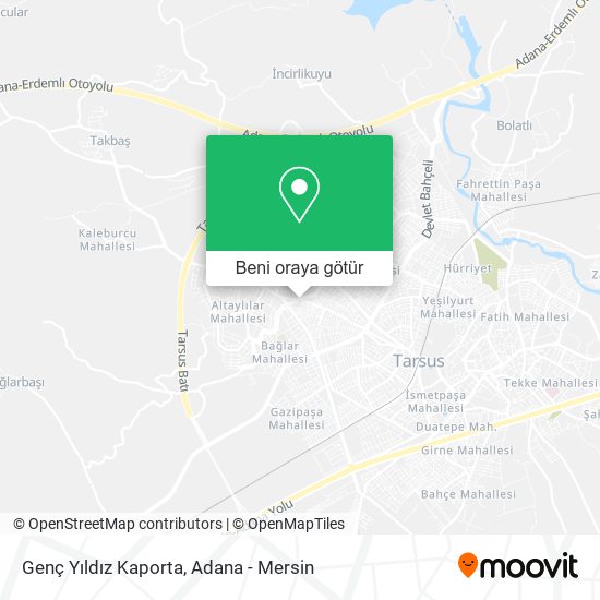 Genç Yıldız Kaporta harita