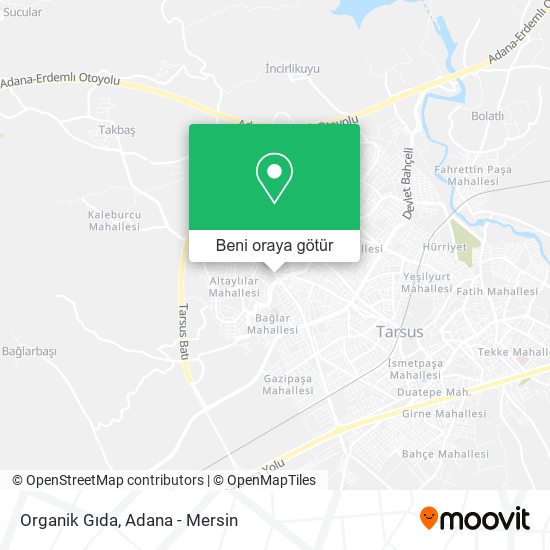 Organik Gıda harita