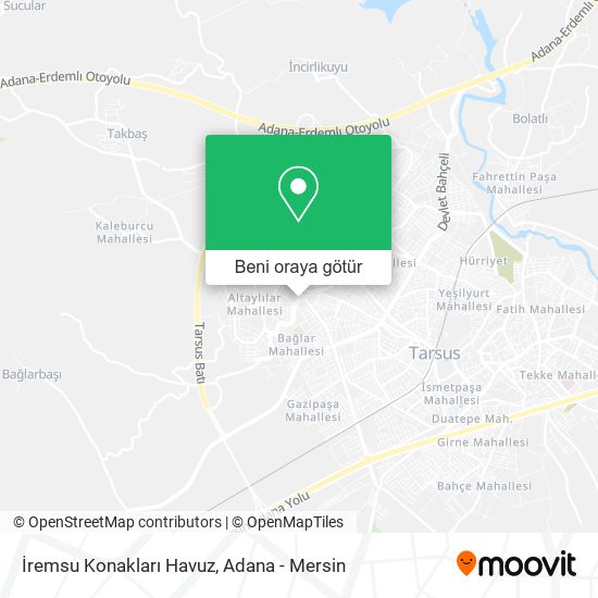 İremsu Konakları Havuz harita