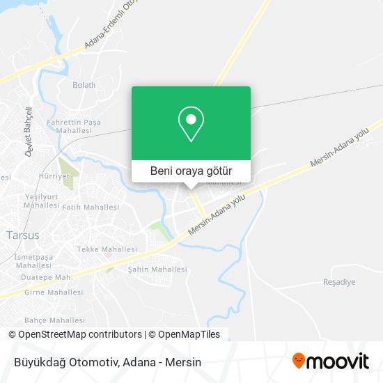 Büyükdağ Otomotiv harita