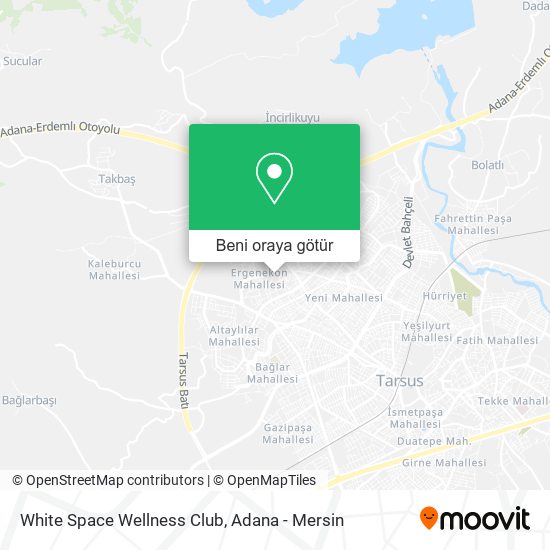 White Space Wellness Club harita