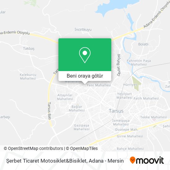 Şerbet Ticaret Motosiklet&Bisiklet harita