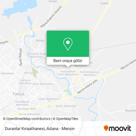 Duranlar Kıraathanesi harita