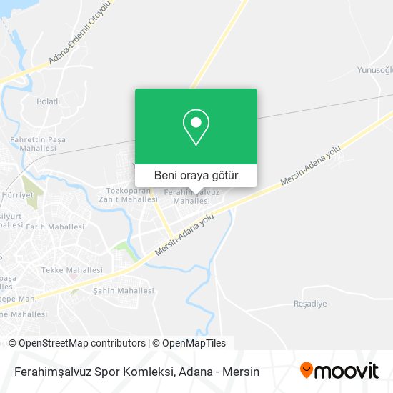 Ferahimşalvuz Spor Komleksi harita