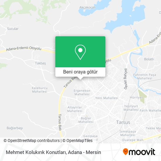 Mehmet Kolukırık Konutları harita