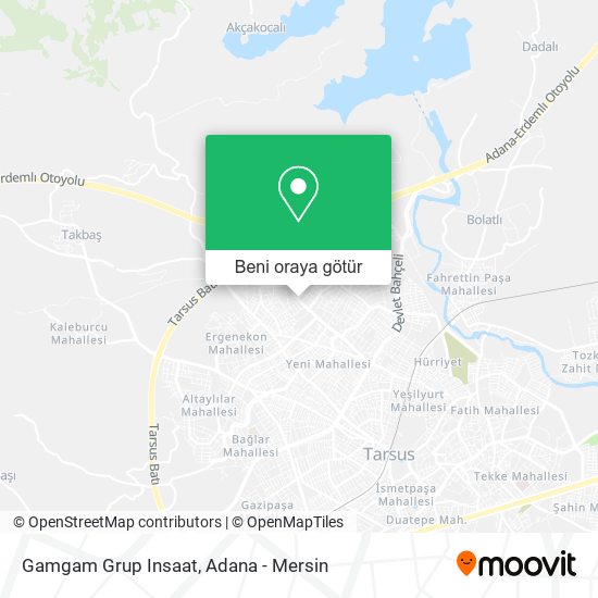 Gamgam Grup Insaat harita
