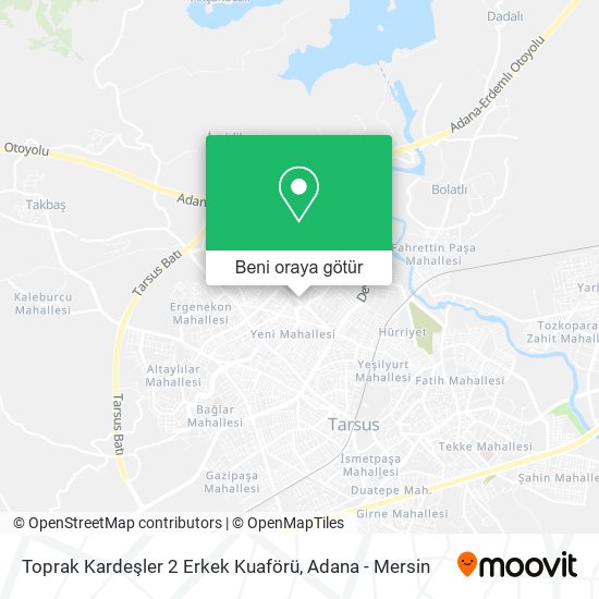 Toprak Kardeşler 2 Erkek Kuaförü harita