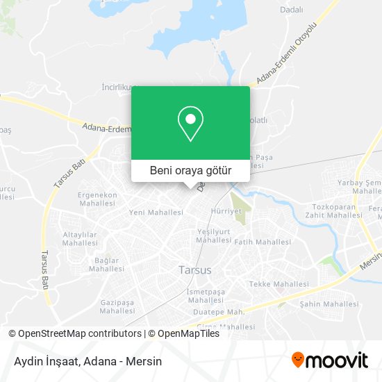 Aydin İnşaat harita