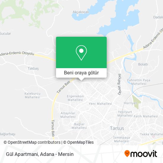 Gül Apartmani harita