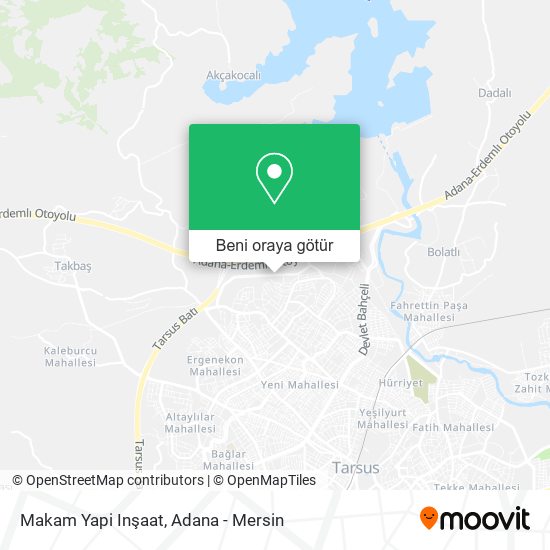 Makam Yapi Inşaat harita