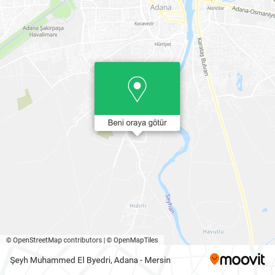 Şeyh Muhammed El Byedri harita