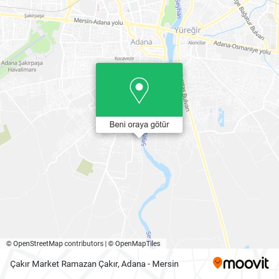 Çakır Market Ramazan Çakır harita