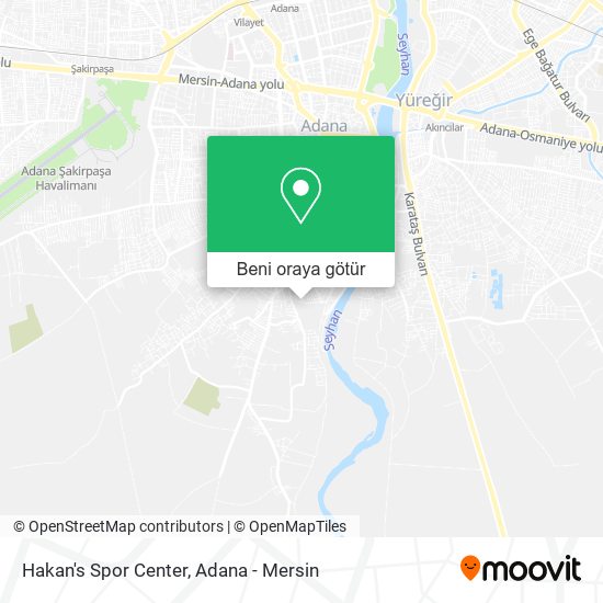 Hakan's Spor Center harita