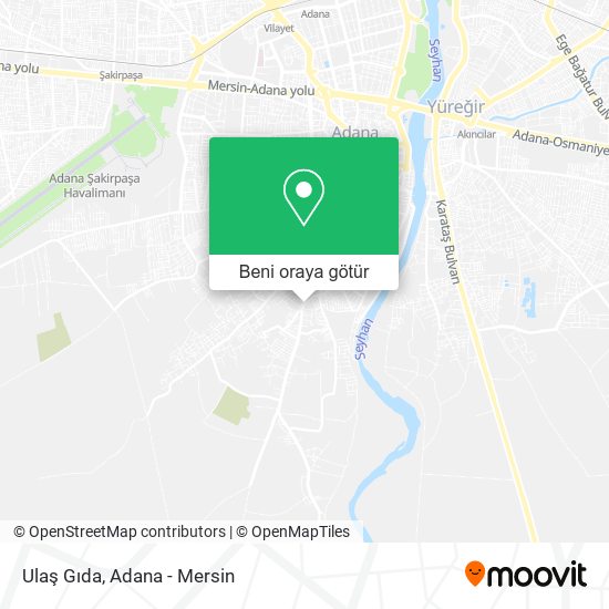Ulaş Gıda harita