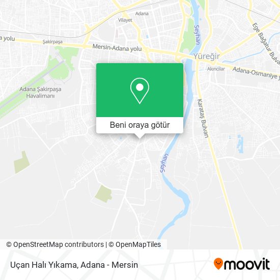 Uçan Halı Yıkama harita