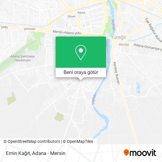Emin Kağıt harita