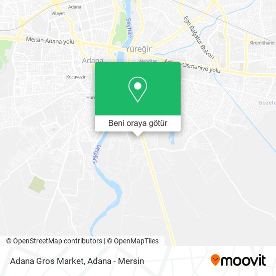 Adana Gros Market harita