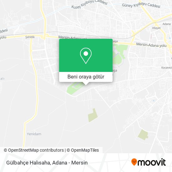 Gülbahçe Halısaha harita