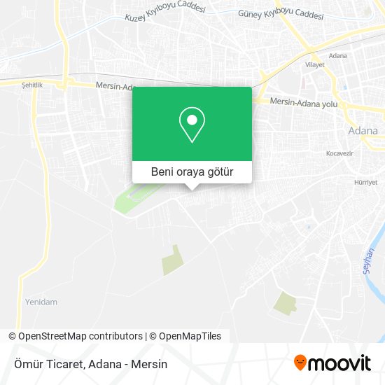 Ömür Ticaret harita