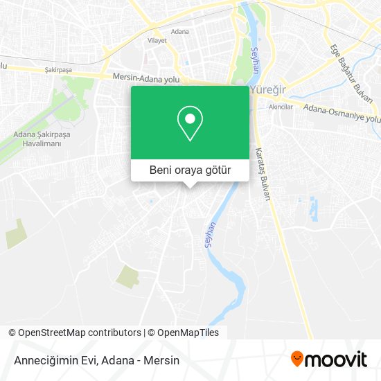 Anneciğimin Evi harita