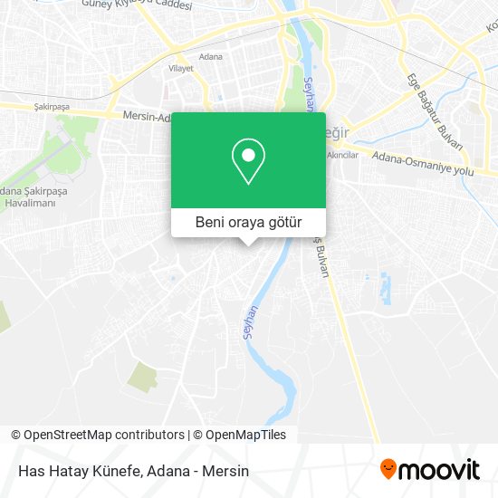 Has Hatay Künefe harita
