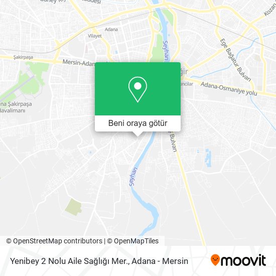 Yenibey 2 Nolu Aile Sağlığı Mer. harita