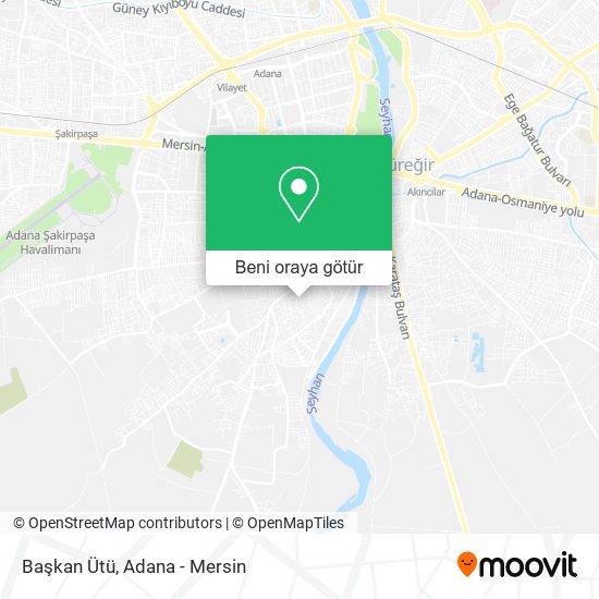 Başkan Ütü harita