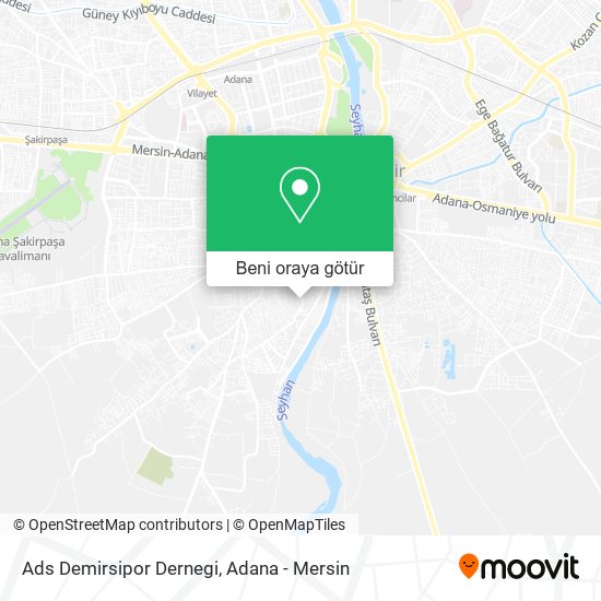 Ads Demirsipor Dernegi harita