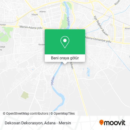 Dekosan Dekorasyon harita