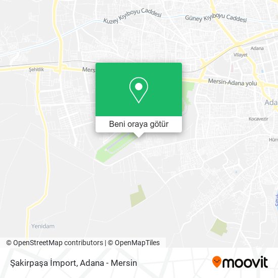 Şakirpaşa İmport harita
