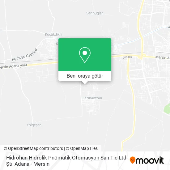 Hidrohan Hidrolik Pnömatik Otomasyon San Tic Ltd Şti harita