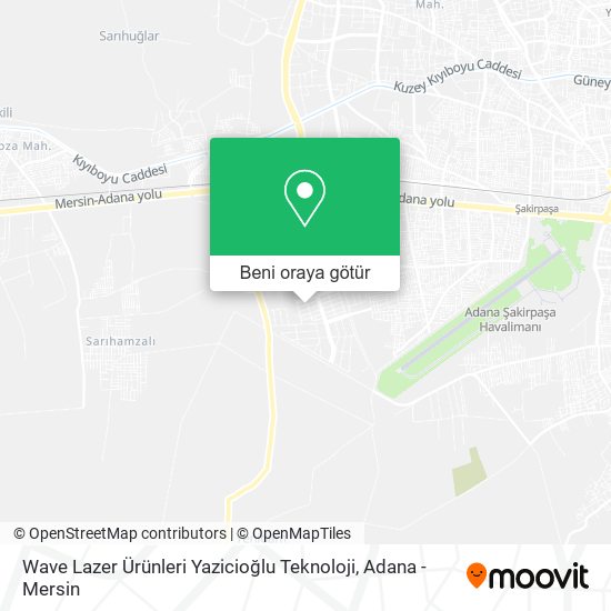 Wave Lazer Ürünleri Yazicioğlu Teknoloji harita