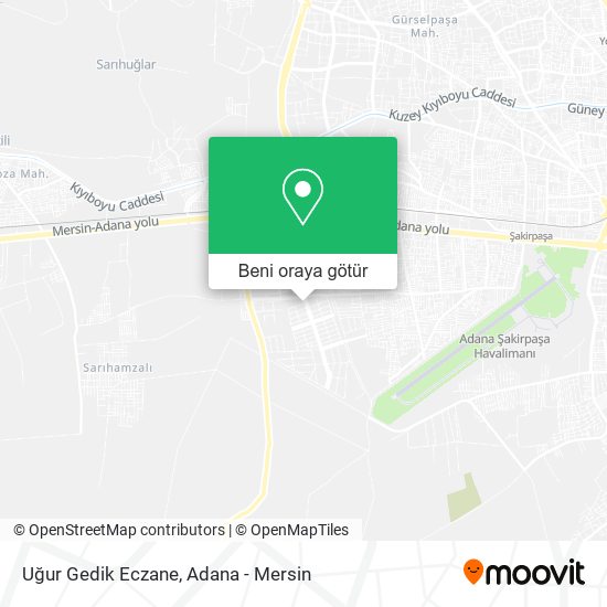 Uğur Gedik Eczane harita