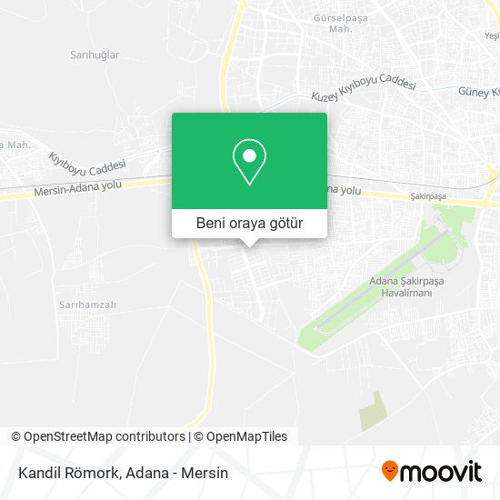 Kandil Römork harita