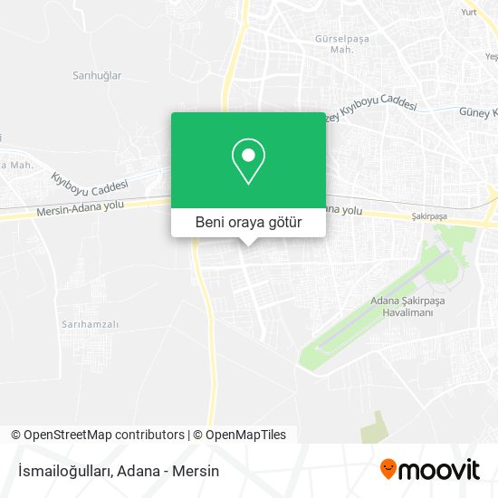 İsmailoğulları harita