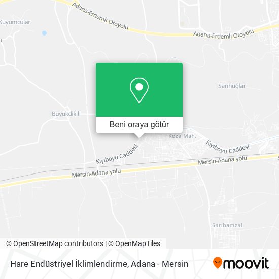 Hare Endüstriyel İklimlendirme harita