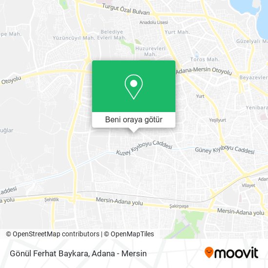 Gönül Ferhat Baykara harita