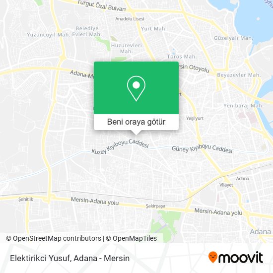 Elektirikci Yusuf harita