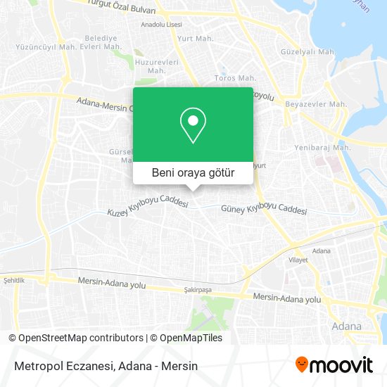 Metropol Eczanesi harita