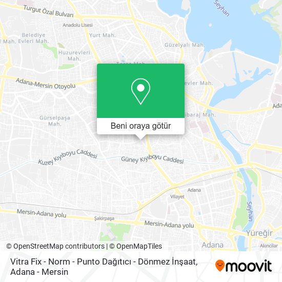 Vitra Fix - Norm - Punto Dağıtıcı - Dönmez İnşaat harita