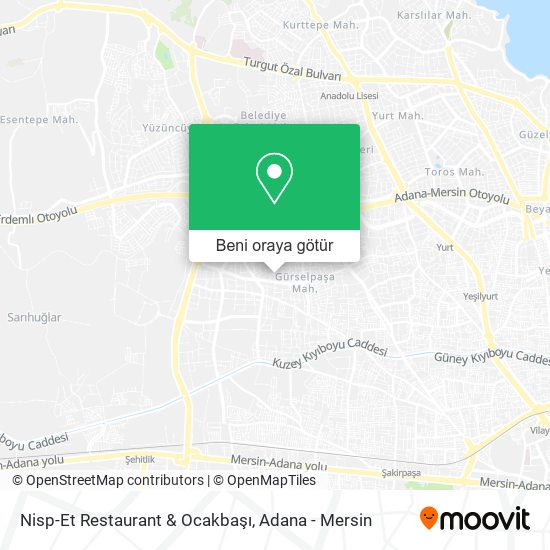 Nisp-Et Restaurant & Ocakbaşı harita