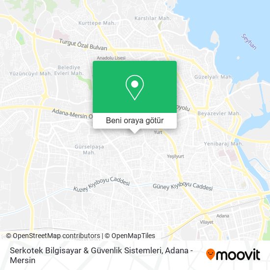 Serkotek Bilgisayar & Güvenlik Sistemleri harita