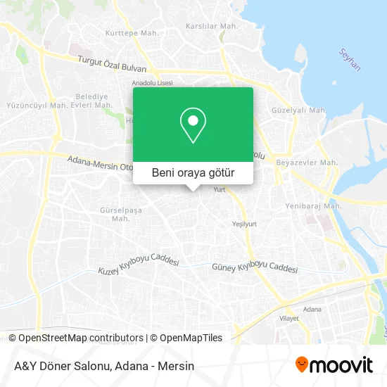 A&Y Döner Salonu harita