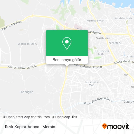 Rızık Kapısı harita