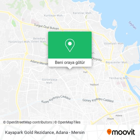 Kayapark Gold Rezidance harita