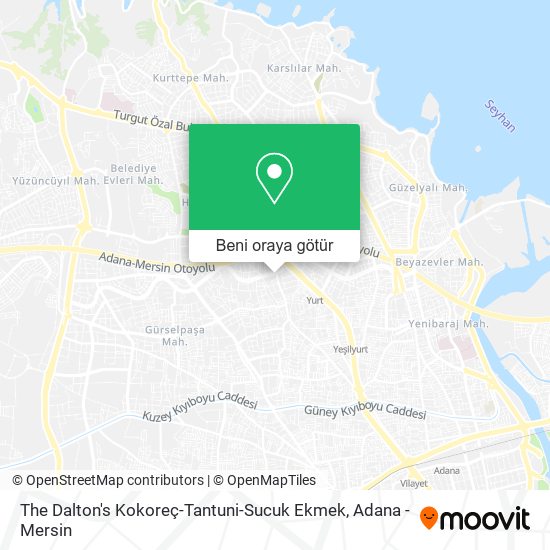 The Dalton's Kokoreç-Tantuni-Sucuk Ekmek harita
