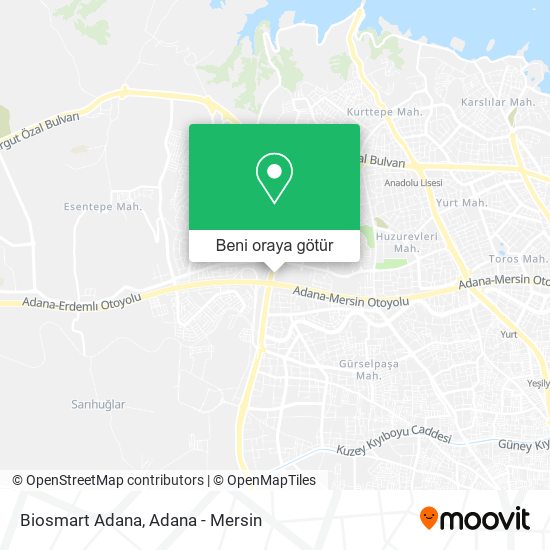 Biosmart Adana harita