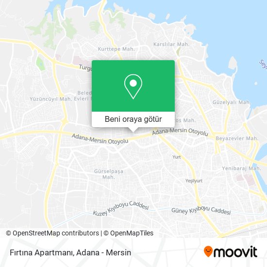 Fırtına Apartmanı harita