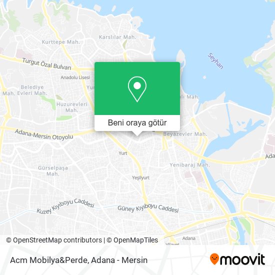 Acm Mobilya&Perde harita